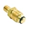 Mr. Heater Mr. Heater 1/4 in. D X 1 in. D Brass Restricted Flow Soft Nose P.O.L. Standard POL Fitting F276139 - alternate 1